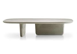 Antique teak tribal low outdoor coffee table. Tobi Ishi B B Italia Outdoor Low Table Milia Shop