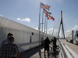 Flags not permitted on Gordie Howe Bridge's shared-use path - National Post