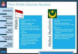 Partai pollitik di indonesia muncul bersamaan dengan berkembangnya pergerakan nasional. Ctu555 Sejarah Malaysia Pembangunan Politik Dalam Konteks Hubungan Et