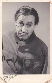 EDUARD KOHOUT Czech Actor, a star of stage and film, major credits signed  photo