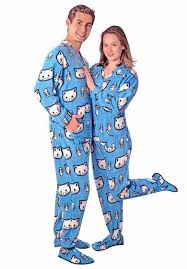 We sell snuggly footed onesie pajamas for adults. Kawaii Kitty Print Footie Pajamas Footie Pajama Pajamas Footies