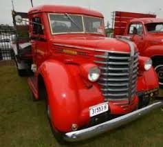 Image result for Diamond T Red 1950 Truck