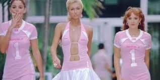 Noureen dewulf as poo poo. Center Paris Hilton As Victoria English In Comedy Movie Pledge This Famousfix Com Post