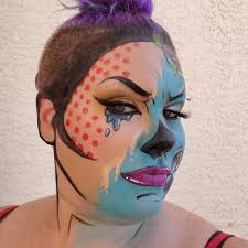 My Stay at Home Zombie Makeup Look Happy Halloween 2020