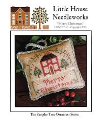While others thrive on the rush of a time crunch. Merry Christmas 2015 Ornament Cross Stitch Pattern Little House Needleworks Fat Quarter Shop