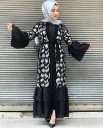 Modern Abaya Styles 2019 50 Best Abaya Designs On Instagram In 2020 Abayas Fashion Modern Abaya Hijab Fashion Inspiration