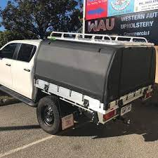 A canopy is one of the best accessories for your vehicle to ensure that your load is safe from the harsh elements of weather. Marine Grade Ute Canopies Wau Western Auto Upholstery