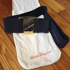 5.ship to store 5.1 if the customer selects the ship to store option, the products ordered may be collected at the ferragamo boutique chosen from those available at the time of order placement. Salvatore Ferragamo Accessories Vintage Wide Ferragamo Belt Vara Bow Grosgrain Xs Poshmark