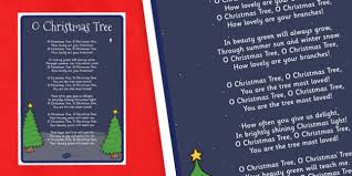 Either these lyrics don't exist or they haven't been added yet. O Christmas Tree Lyrics Poster Primary Resources