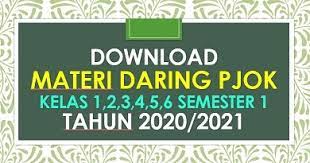 Maybe you would like to learn more about one of these? Download Materi Daring Pjok Kelas 1 2 3 4 5 6 Semester 1 Tapel 2020 2021 Beritapppk Com