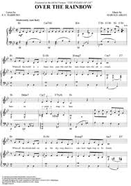 Somewhere over the rainbow by judy garland digital sheet music. Buy Over The Rainbow Sheet Music By Judy Garland For Piano Vocal Chords