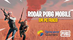 Como Rodar Pubg Mobile Oficial Em Pc Fraco Game Booster Emulador Tencent Games 2019 Youtube