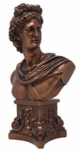 Maybe you would like to learn more about one of these? Apollo Greek God Bust Statue 12 Inch Height Resin Apollo Statue Rusted Bronze Color Buy Online In Grenada At Grenada Desertcart Com Productid 179187795
