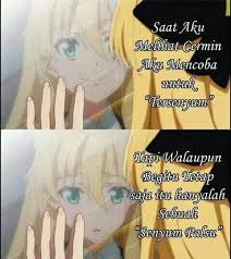 Anime Golden Time Senyum Sedih