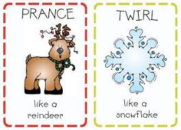 Book Advent Day 20 Christmas Action Cards Oopsey Daisy Christmas Kindergarten Christmas Lesson Preschool Christmas