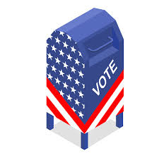 Vote By Mail Mailbox Stock Illustration