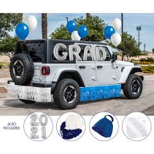 Check spelling or type a new query. Blue Graduation Car Decorating Kit With Noisemakers