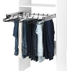 With that said, living with a lack of organization ironically leads to more hassle and time spent tidying up. Pants Rack Pull Out