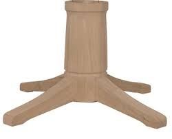 Choose from maple, cherry, white oak, red oak or walnut. Unfinished Pedestals And Unfinished Table Bases Ships Free Over 39 Unfinishedfurnitureexpo