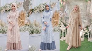Remaja, pesta, modern, syar'i, lebaran, polos, kombinasi, brokat, katun banyak diskon!!! 71 Model Baju Brokat Terbaru 2020 Desain Modern Dan Mewah Youtube