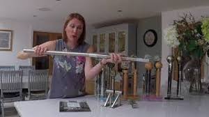 Bay window curtain poles are cleverly engineered and designed to make the task not only easy but successful and there are two main ways of creating 'bends' or 'corners' in the correct places on your bay window pole. New Neo Bay Window Curtain Pole Suitable For Eyelet Curtains Youtube