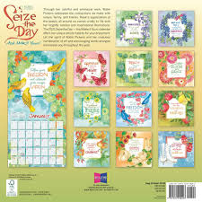 2021 Seize The Day 16 Month Wall Calendar Pickens Robin 9781531910297 Amazon Com Books In 2020 Inspirational Illustration Wall Calendar Online Calendar