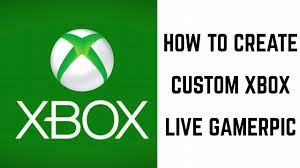This is the default mode for any xbox player. How To Create Custom Xbox Gamerpic Youtube