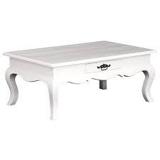 4.4 out of 5 stars 814. Eiffel Solid Wood Timber 2 Drawer 100cm French Coffee Table White Teak Warehouse Sale Com Amerrich