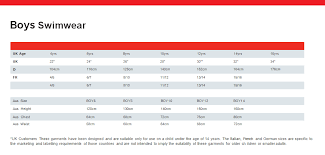 46 Specific Speedo Endurance Size Chart