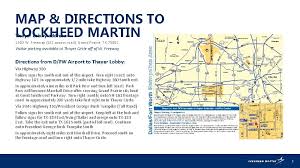 Lockheed martin aeronautics is based in marietta, georgia and palmdale, california.palmdale is home to the advanced development programs (adp), informally known as the skunk works.various subassemblies are produced at locations in florida, mississippi. Visitor Information Lockheed Martin Dallas Facility Lockheed Martin