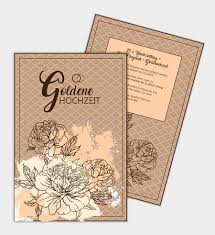 Nutze unsere kostenlosen vorlagen für schöne & einzigartige einladungskarten diamantene hochzeit. Karten Gestalten Goldene Hochzeit Silberne Hochzeit