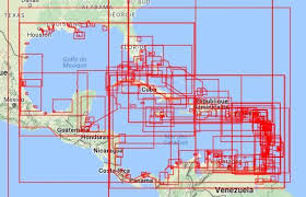 Nautical Chart Caribbean Sea Gulf Of Mexico Maritime