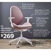 This model is a high quality, photo real model that will enhance detail and realism to any of your rendering projects. Ikea Hattefjall Office Chair With Armrests Redflagdeals Com