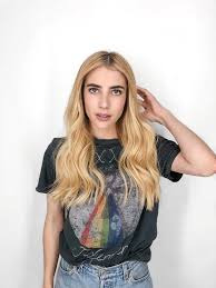 Emma Roberts Dyed Her Hair Honey Blond Popsugar Beauty Australia