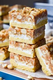 Oct 26, 2019 · this healthy banana nut bread recipe uses about half the sugar and butter than most recipes. Salted Nut Roll Bars Dance Around The Kitchen