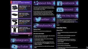 Furthermore, your panel images should either be in the jpg or png formats. How To Write A Twitch Bio Template Examples