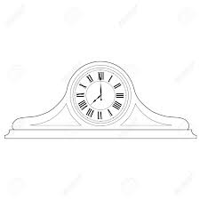 La principal función es escribir en números romanos, para aprender a resolver los ejercicios del colegio instituto o la universidad, pero muchas otras personas lo. El Dibujo De Esquema De Reloj De Mesa Antigua Con Numeros Romanos Trama Ilustracion Reloj De Escritorio De La Vendimia Reloj De Mesa Fotos Retratos Imagenes Y Fotografia De Archivo Libres De