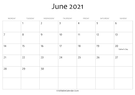 You can have your 2 months planning for 2 months of the year 2021 i.e. June 2021 Printable Calendar With Holidays