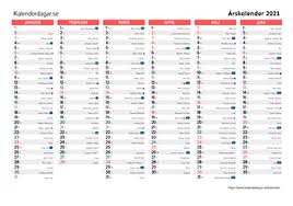 Check spelling or type a new query. Kalender 2021 Gratis Utskrivbara Kalendrar Almanackor