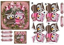 happily ever after on craftsuprint designed by gillian hutchinson little owls wedding topper with decoupage gift tag card art toppers craft coloriage de coupe football