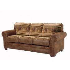 The amanda sleeper sofa is able to turn any space into a cozy guest room. Reviews For American Furniture Classics Wild Horses 88 In Brown Tan Microfiber 4 Seater Queen Sleeper Sofa Bed With Removable Cushions 1 8505 40 The Home Depot