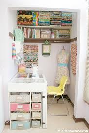 Making A Dream Craft Room In A Small Space With Images Small Sewing Rooms Sewing Room Design Small Craft Rooms