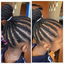 Braids Going Up Into A Ponytail Protective Hairstyles For Natural Hair Mini Twists Natural Hair Twists Natural Hair