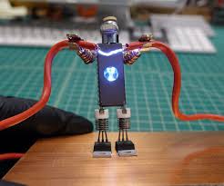 High Voltage Eprom Man Robot Sculpture High Voltage Voltage Regulator