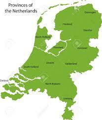 Staverden, eine der kleinsten („ehemaligen) städte der niederlande, gehört heute zur gemeinde von ermelo, einem „dorf. Niederlande Karte Mit Regionen Und Stadte Lizenzfrei Nutzbare Vektorgrafiken Clip Arts Illustrationen Image 21796045