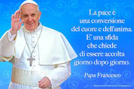 Cdb Cartoline Per Tutti I Gusti Cartolina Religiosa La Pace E Una Conversione Del Papa Francesco Papa Cartoline