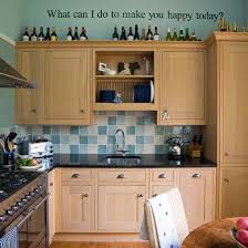 Roomenvy Wall Letter Kitchen Idea Kitchen Furnishings Beech Kitchen Cabinets Personalized Kitchen