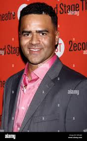 Christopher Jackson Opening night after party of the Off-Broadway play  'Lonely, I'm Not' at the Second Stage Theatre New York City, USA