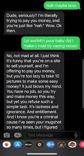Seems like a real stand up guy 😍 : r/ClientCringe