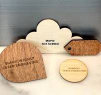 Carte et badge en bois RFID pour hôtel, écologique